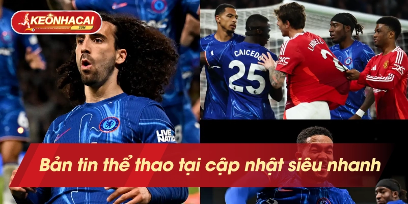 bản tin thể thao cập nhật siêu nhanh
